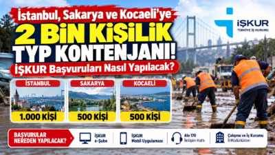 İstanbul, Sakarya ve Kocaeli için 2 bin kişilik TYP kontenjanı