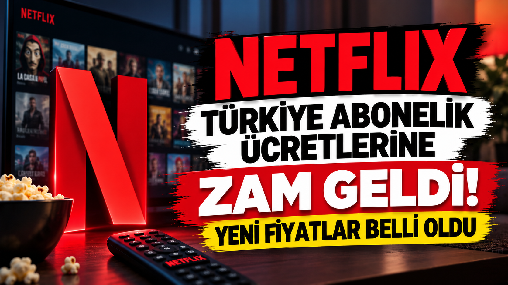 Netflix Türkiye abonelik ücretlerine zam geldi. Temel, Standart ve Premium