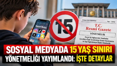 Sosyal medyada 15 yaş sınırı için yeni yönetmelik yayımlandı. Yaş